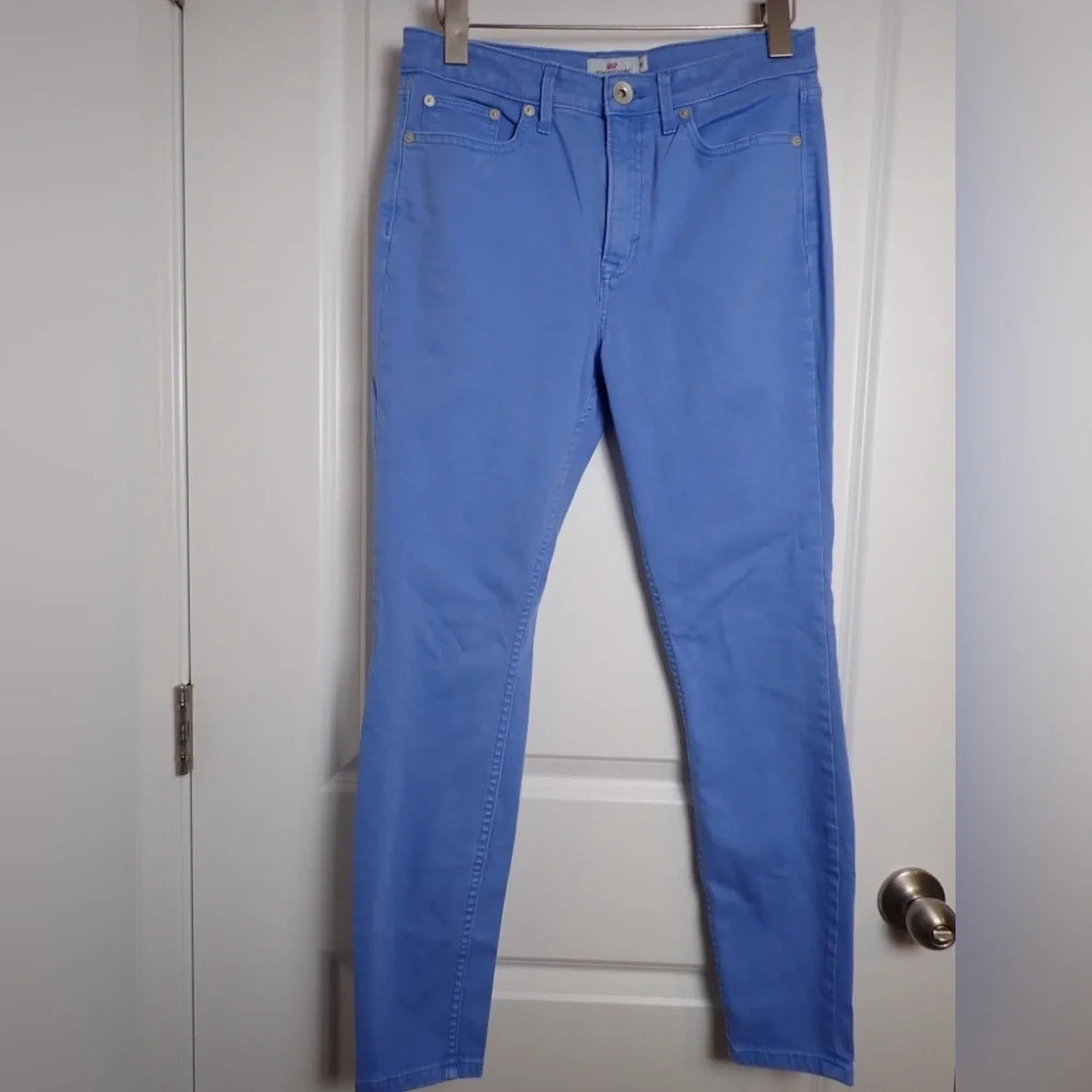 Vineyard Vines Colored Blueish Purple Skinny Jeans size 28